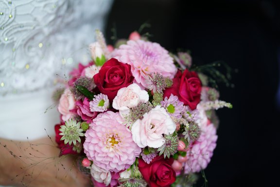 Brautstrauss, Blumen für die Braut